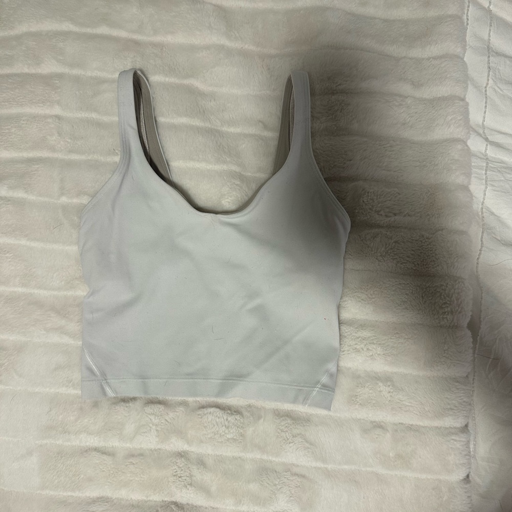 White Lululemon align tank top, size 2